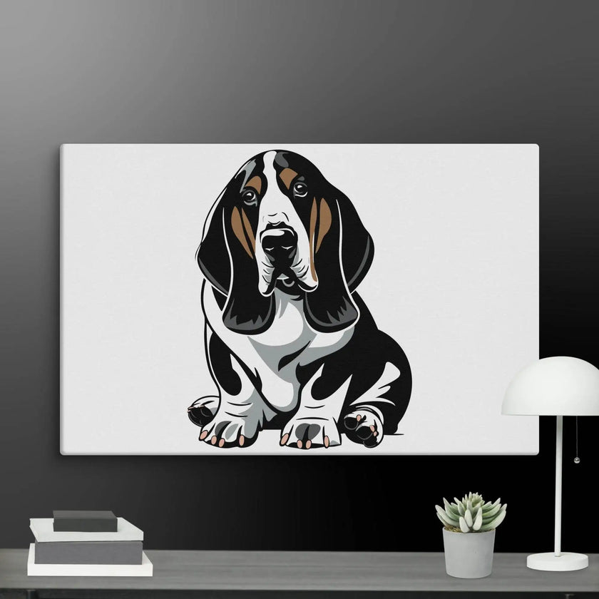 Adorable Dog Wall Art Canvas - STYLISHOUR