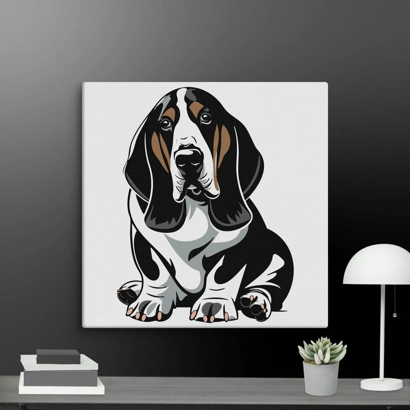 Adorable Dog Wall Art Canvas - STYLISHOUR