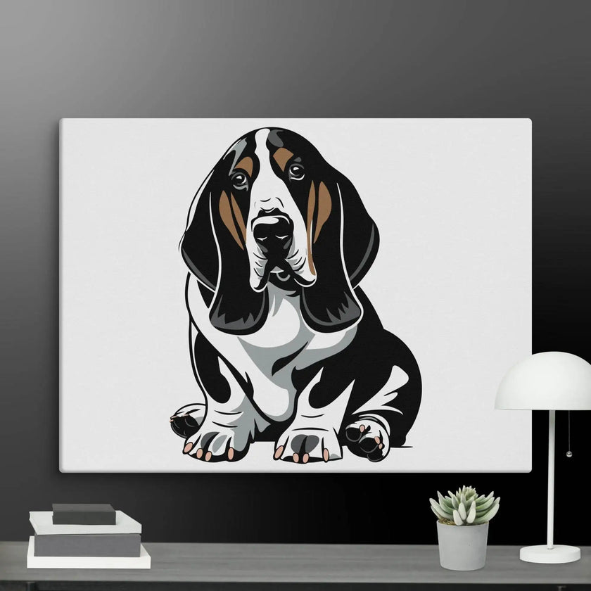 Adorable Dog Wall Art Canvas - STYLISHOUR