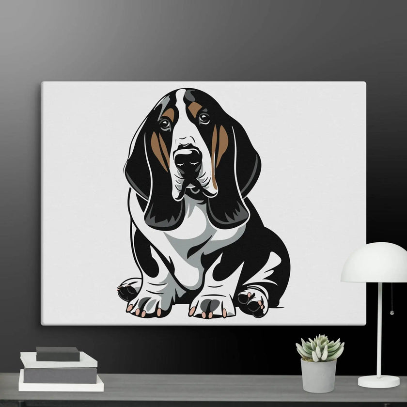 Adorable Dog Wall Art Canvas - STYLISHOUR