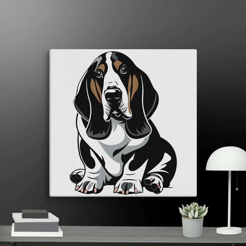 Adorable Dog Wall Art Canvas - STYLISHOUR