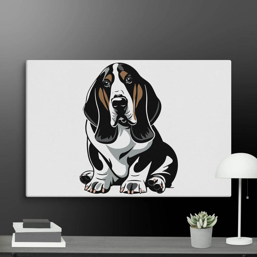 Adorable Dog Wall Art Canvas - STYLISHOUR