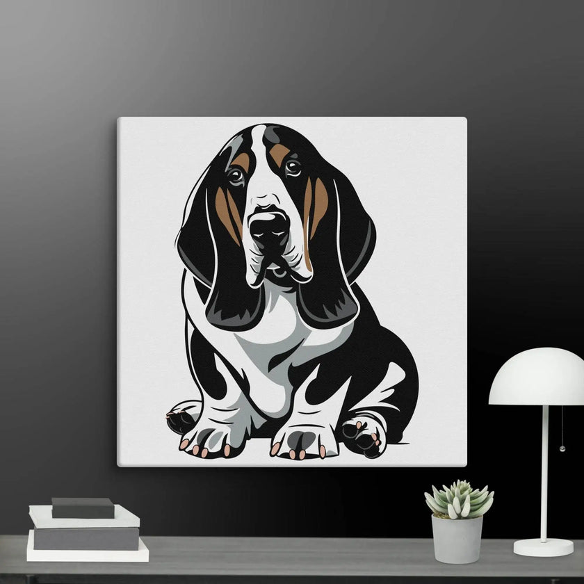 Adorable Dog Wall Art Canvas - STYLISHOUR