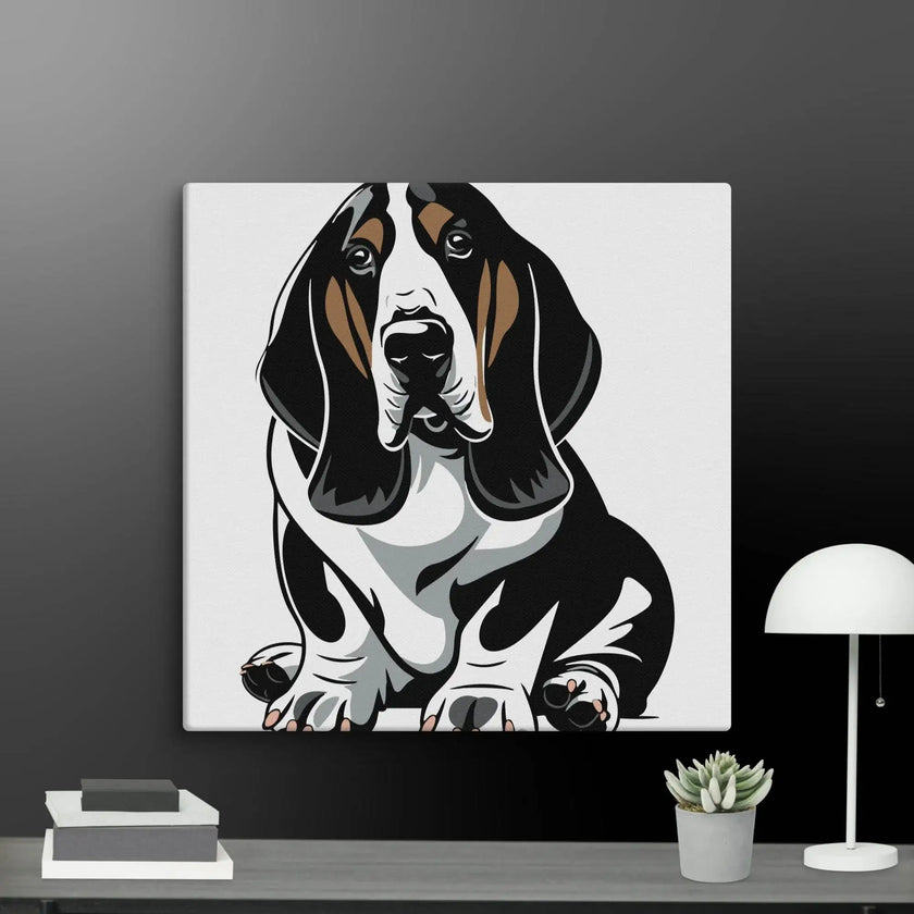 Adorable Dog Wall Art Canvas - STYLISHOUR
