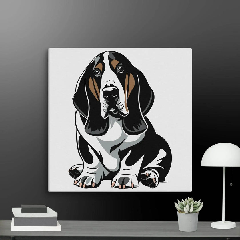 Adorable Dog Wall Art Canvas - STYLISHOUR