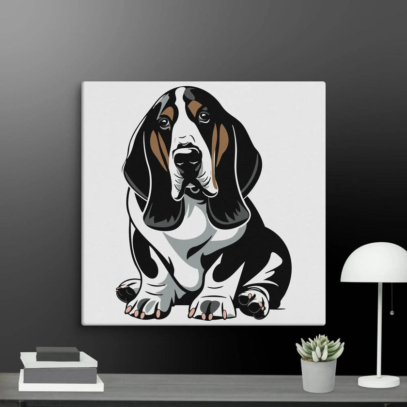 Adorable Dog Wall Art Canvas - STYLISHOUR