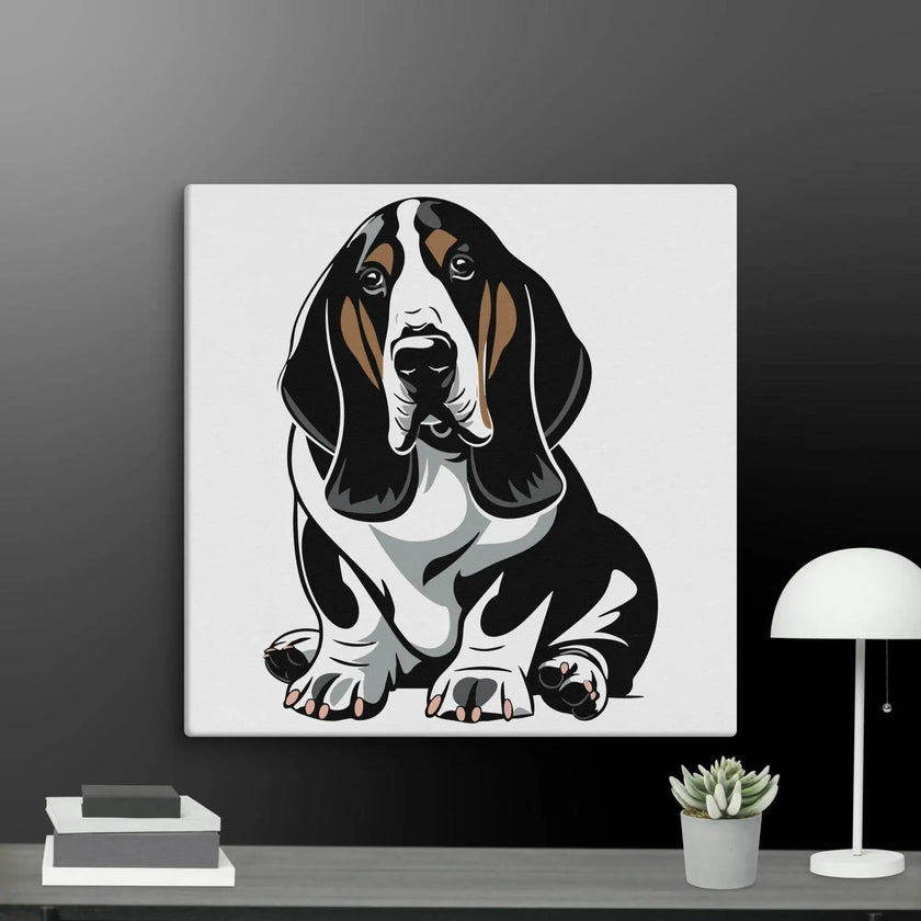 Adorable Dog Wall Art Canvas - STYLISHOUR