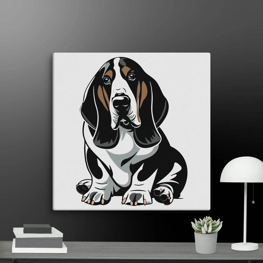 Adorable Dog Wall Art Canvas - STYLISHOUR