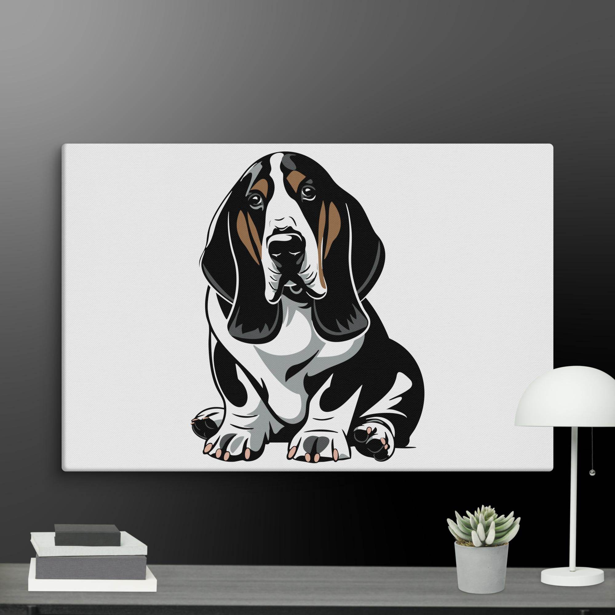 Adorable Dog Wall Art Canvas - STYLISHOUR