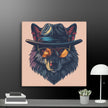 Alfa Wolf Wall Art Canvas - STYLISHOUR