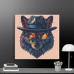 Alfa Wolf Wall Art Canvas - STYLISHOUR