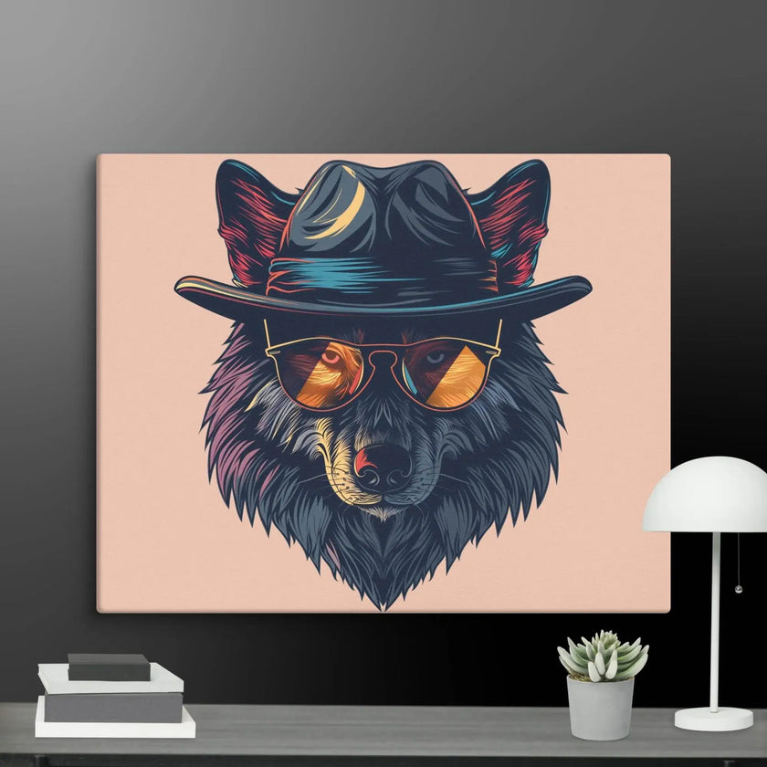 Alfa Wolf Wall Art Canvas - STYLISHOUR