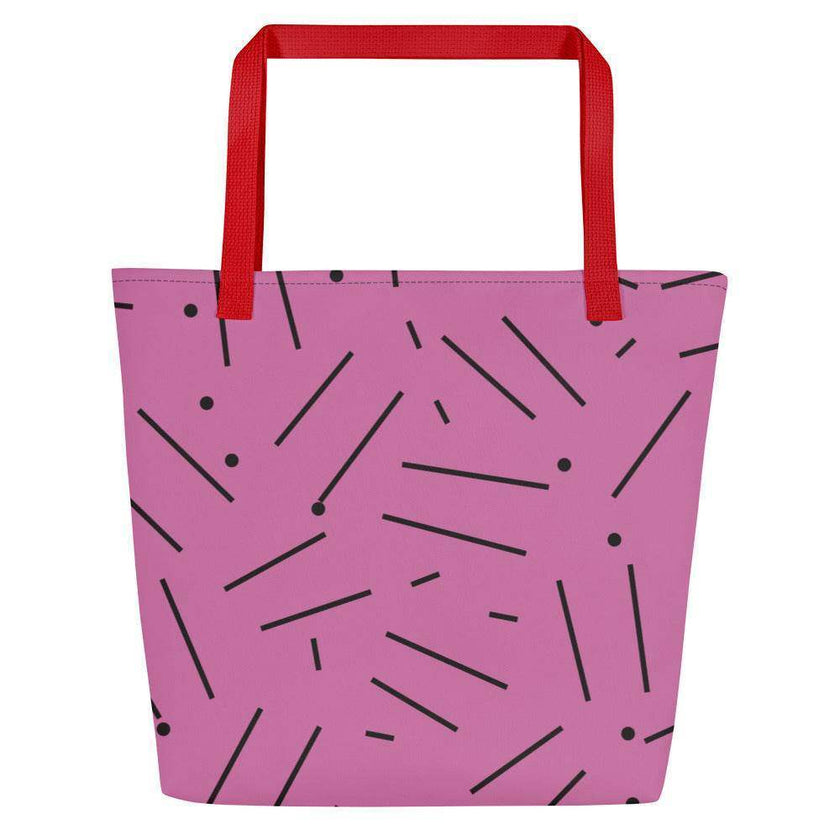 All-Over Print Large Tote Bag - STYLISHOUR