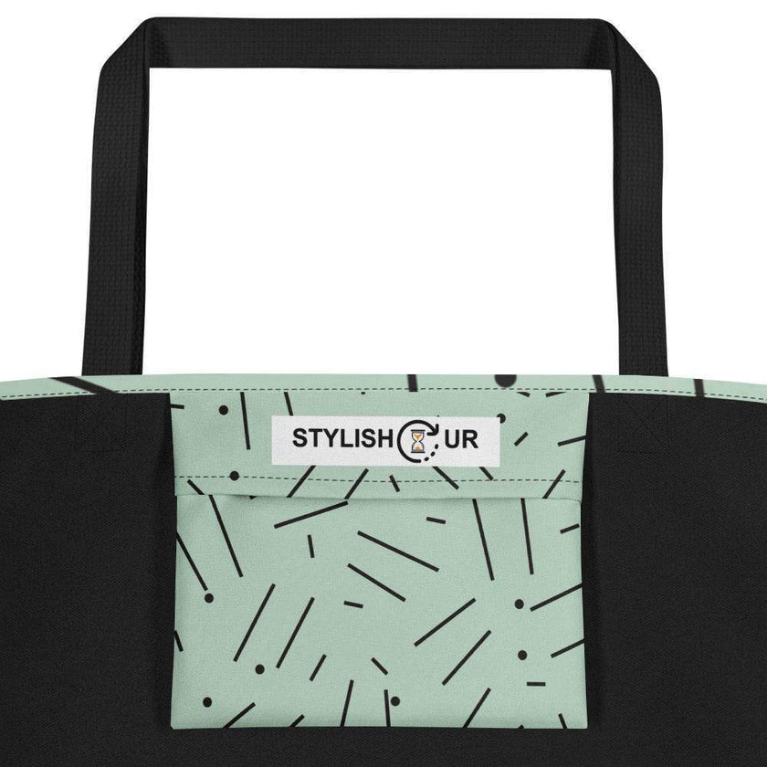 All-Over Print Large Tote Bag - STYLISHOUR