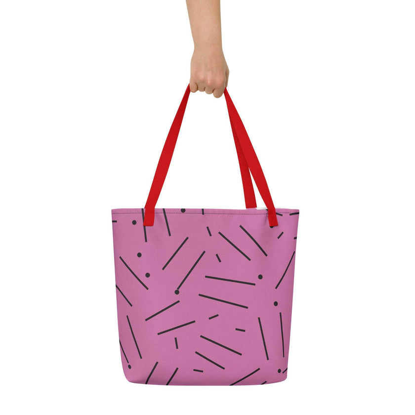 All-Over Print Large Tote Bag - STYLISHOUR