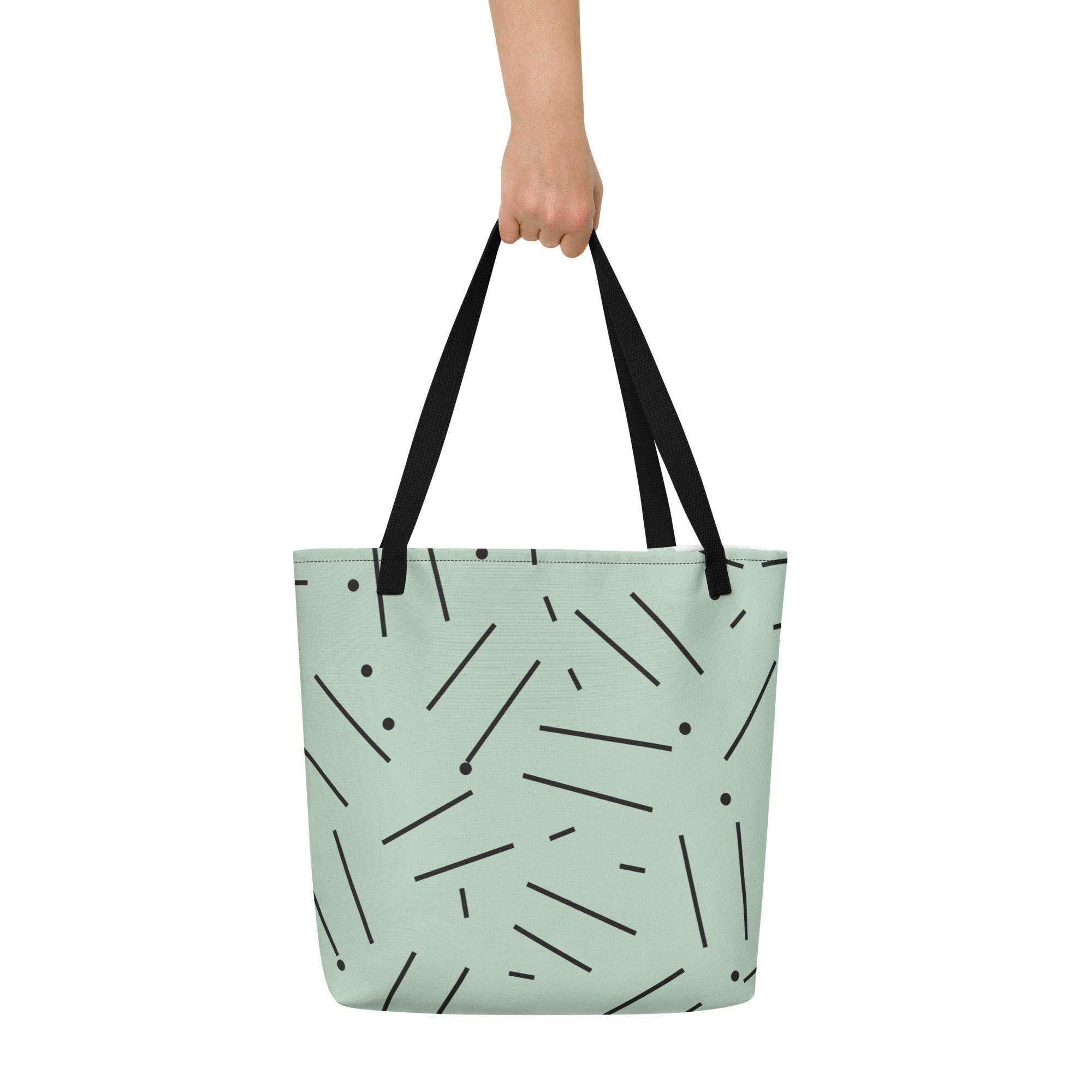 All-Over Print Large Tote Bag - STYLISHOUR