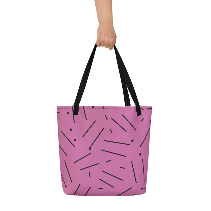 All-Over Print Large Tote Bag - STYLISHOUR