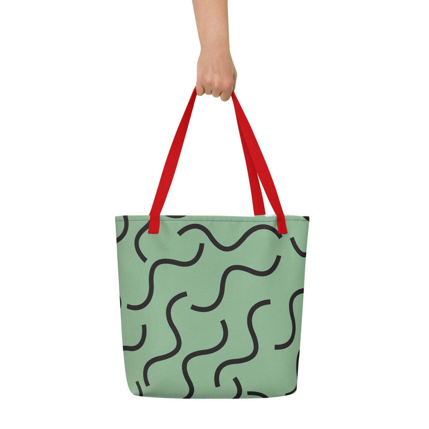 All-Over Print Large Tote Bag - STYLISHOUR