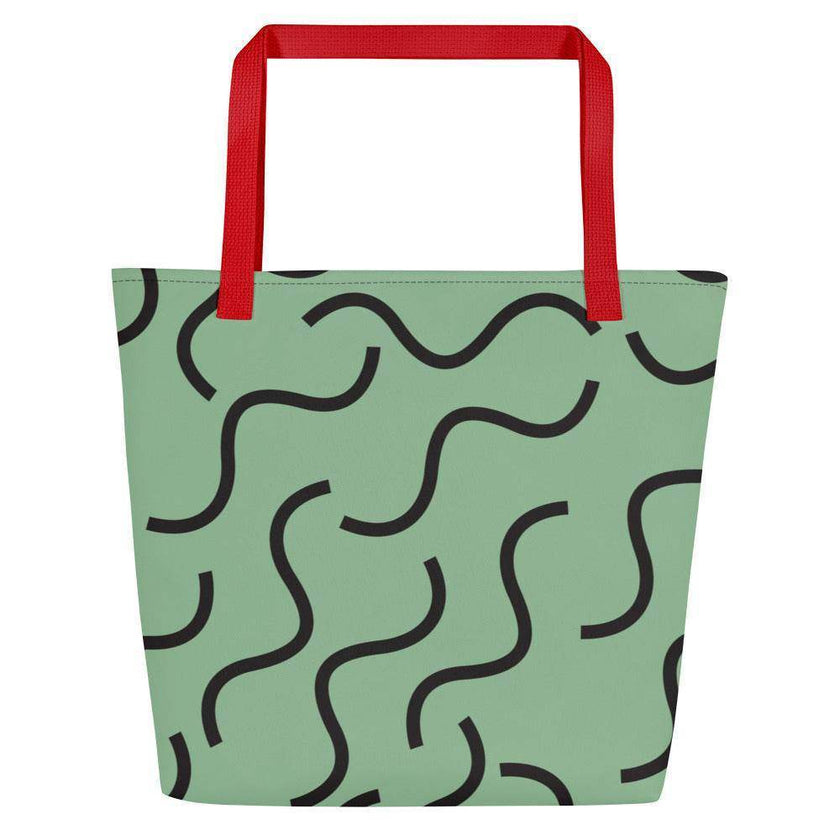 All-Over Print Large Tote Bag - STYLISHOUR