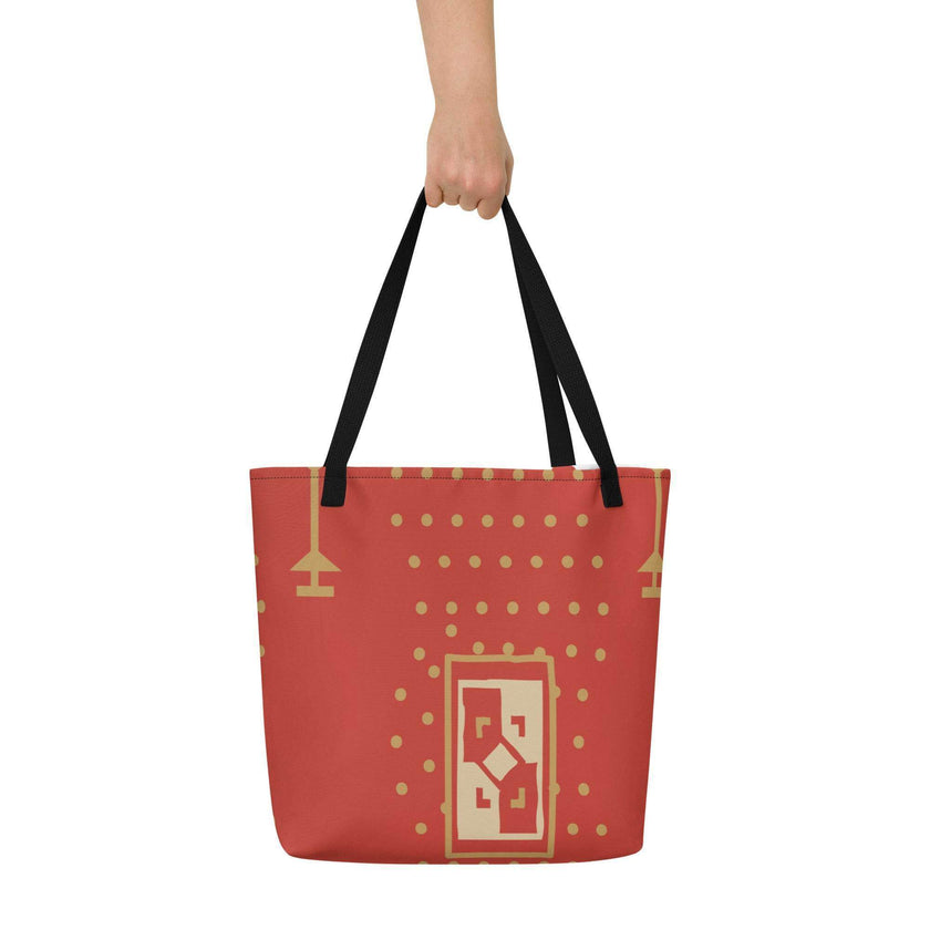 All-Over Print Large Tote Bag - STYLISHOUR