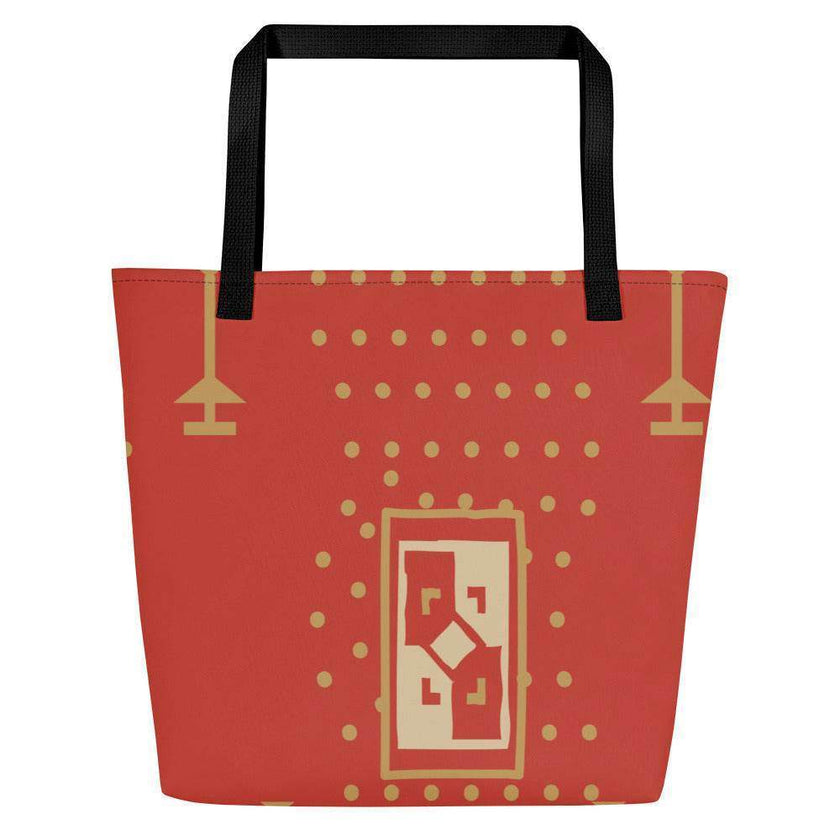 All-Over Print Large Tote Bag - STYLISHOUR