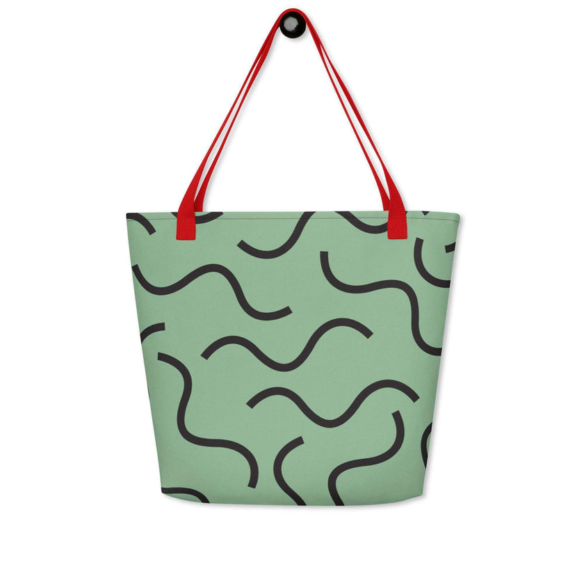 All-Over Print Large Tote Bag - STYLISHOUR
