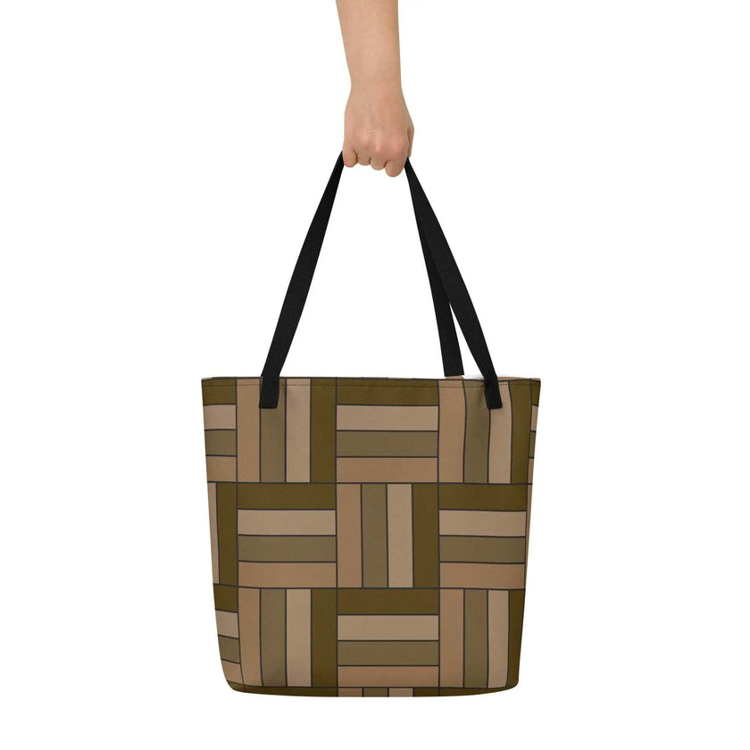 All-Over Print Large Tote Bag - STYLISHOUR