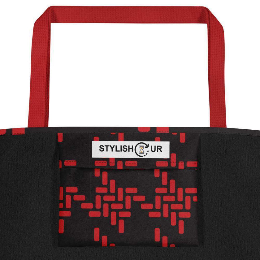 All-Over Print Large Tote Bag - STYLISHOUR