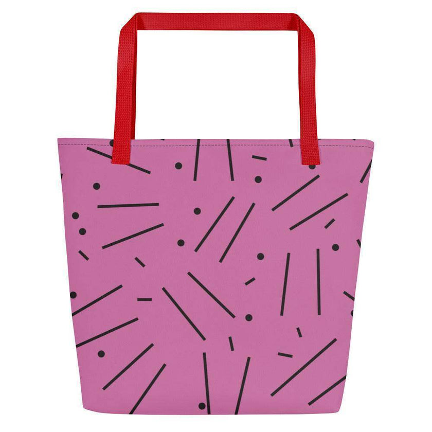 All-Over Print Large Tote Bag - STYLISHOUR
