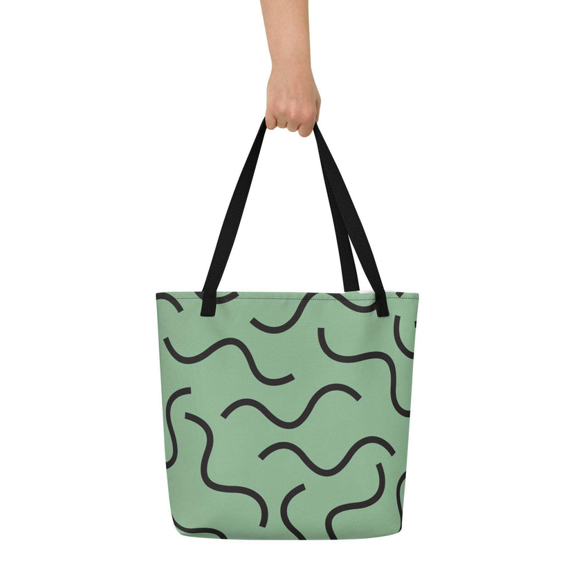 All-Over Print Large Tote Bag - STYLISHOUR