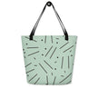 All-Over Print Large Tote Bag - STYLISHOUR