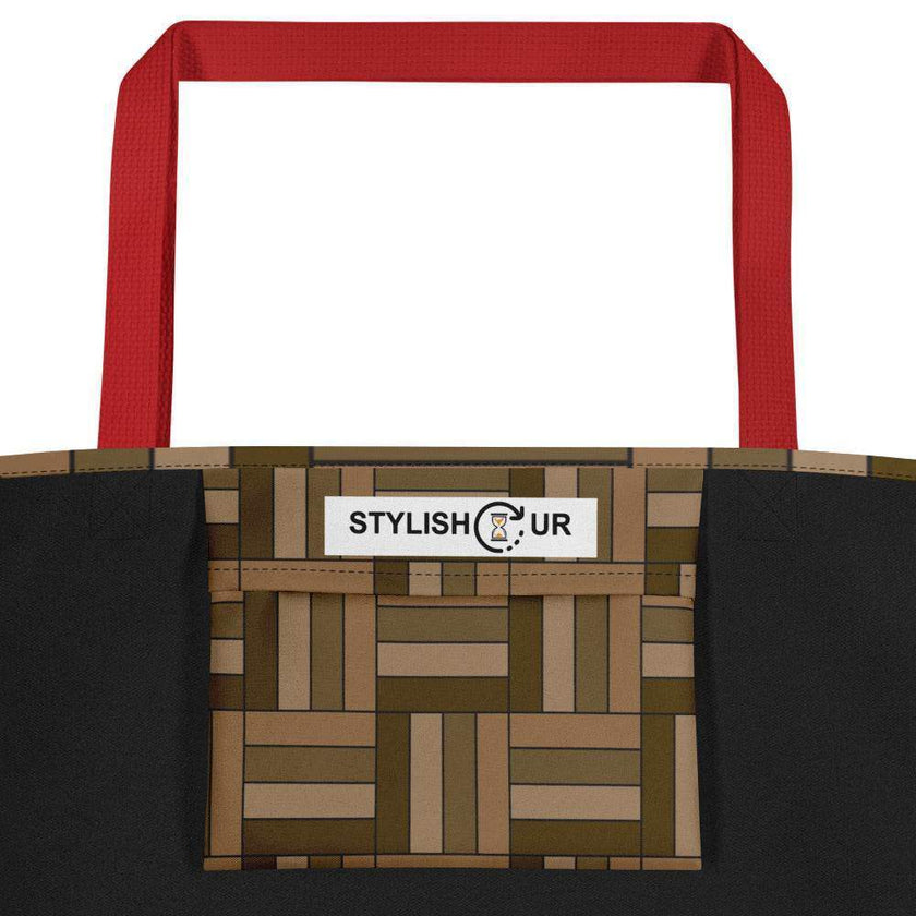 All-Over Print Large Tote Bag - STYLISHOUR