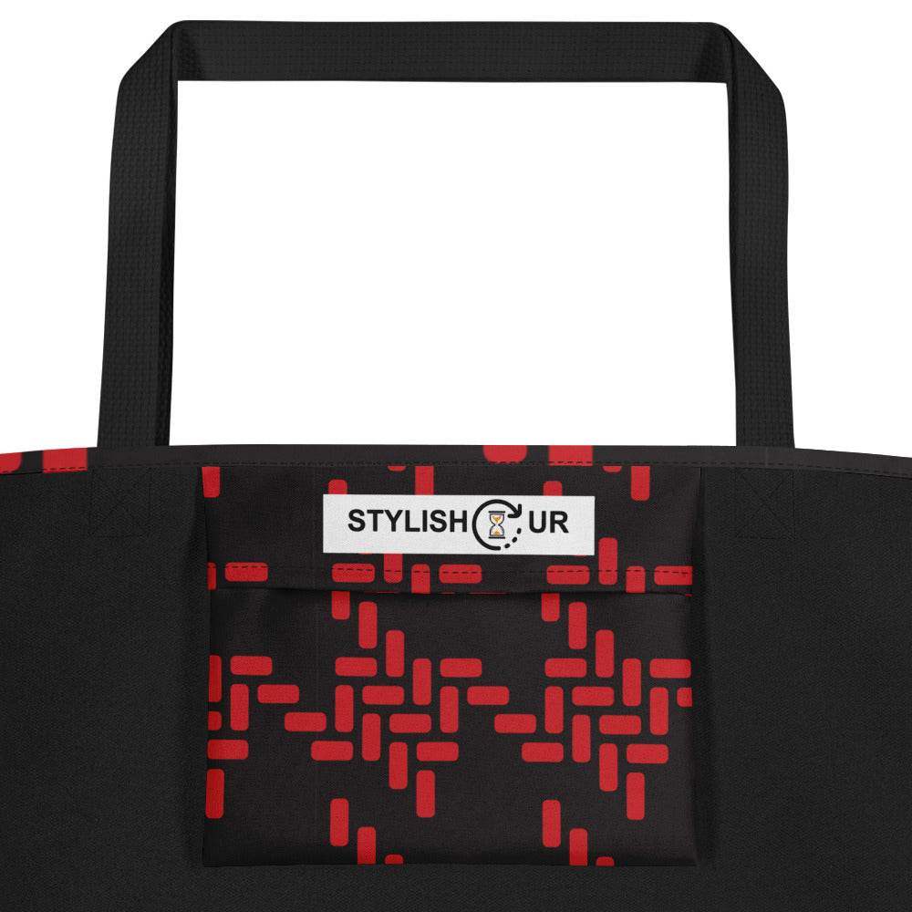 All-Over Print Large Tote Bag - STYLISHOUR