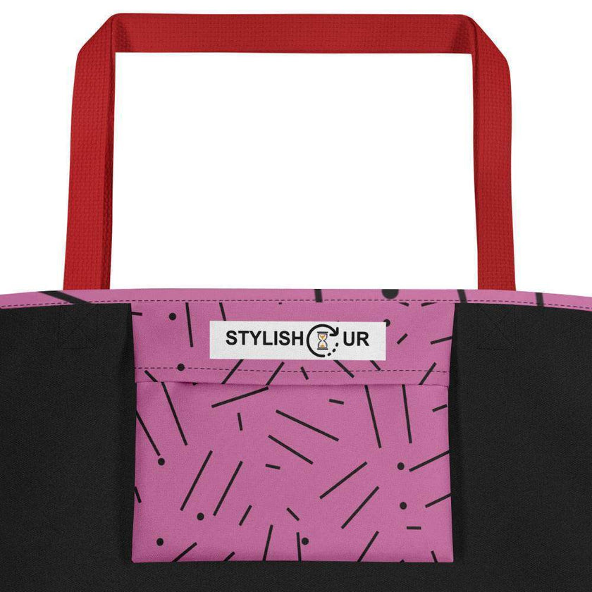All-Over Print Large Tote Bag - STYLISHOUR
