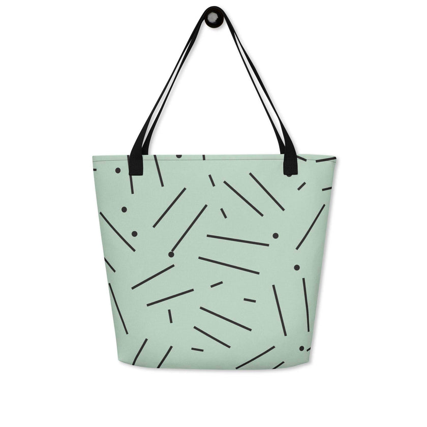 All-Over Print Large Tote Bag - STYLISHOUR