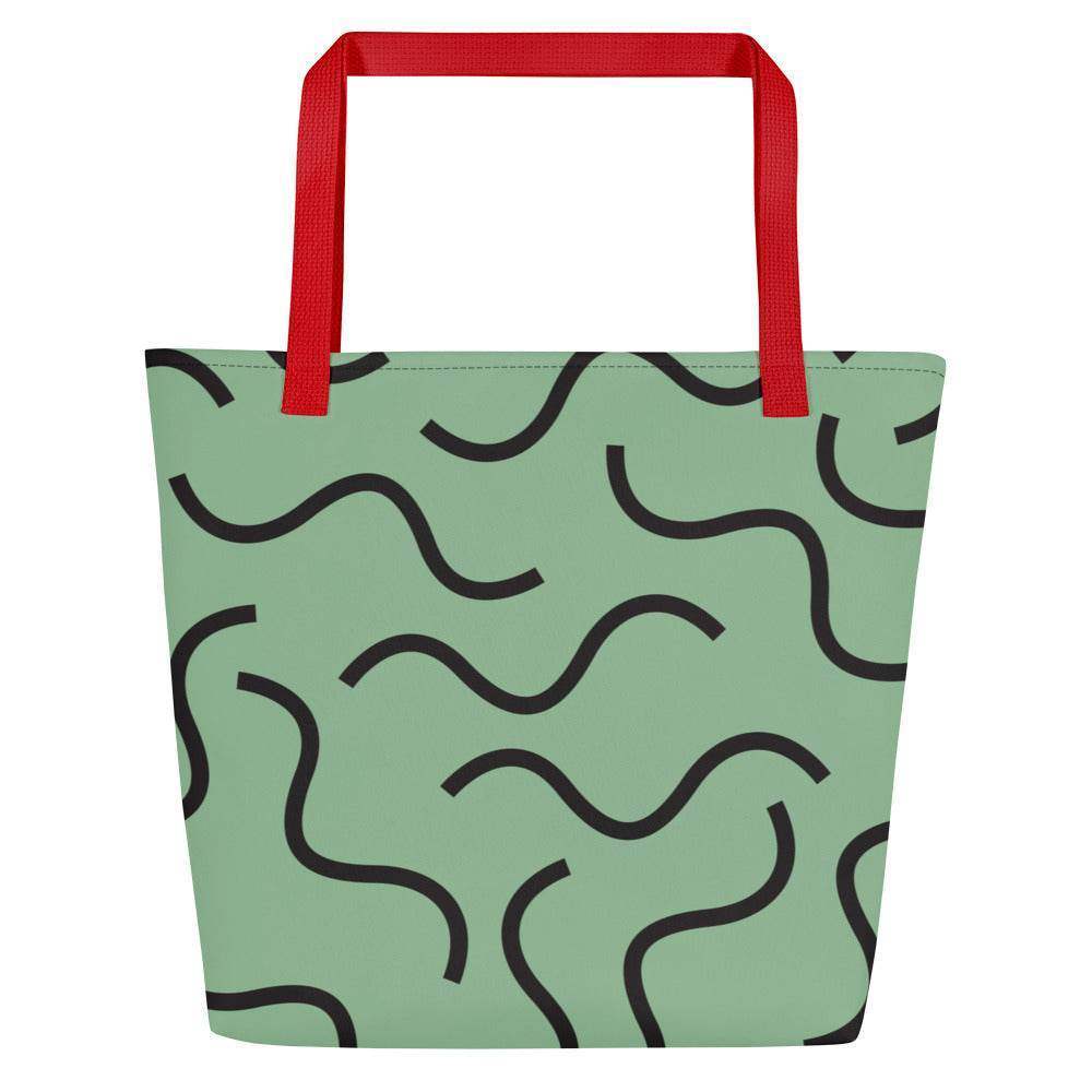 All-Over Print Large Tote Bag - STYLISHOUR