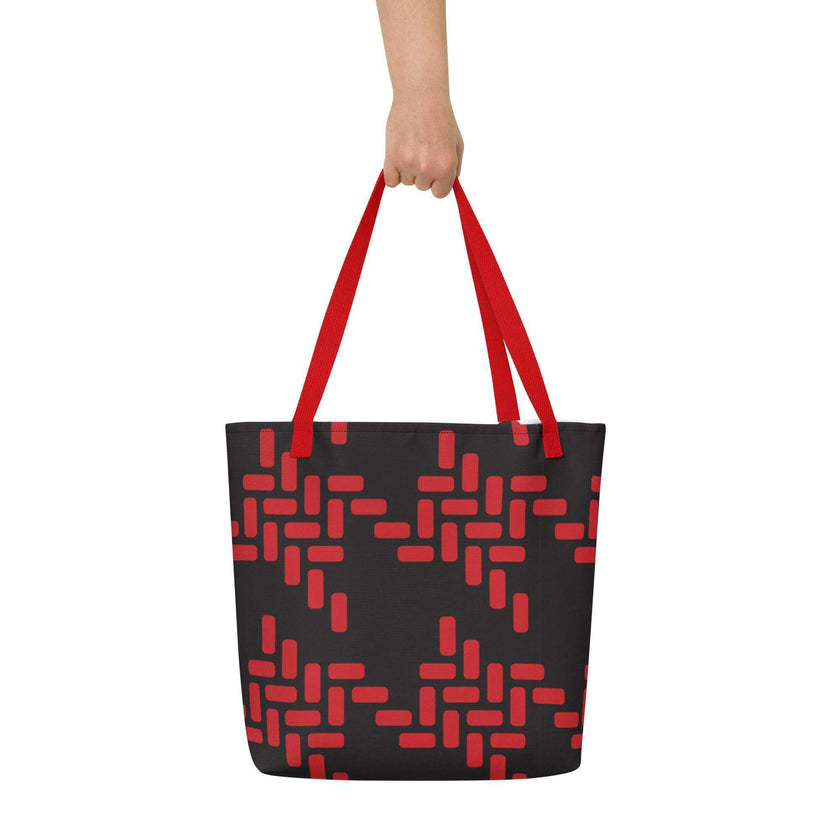 All-Over Print Large Tote Bag - STYLISHOUR