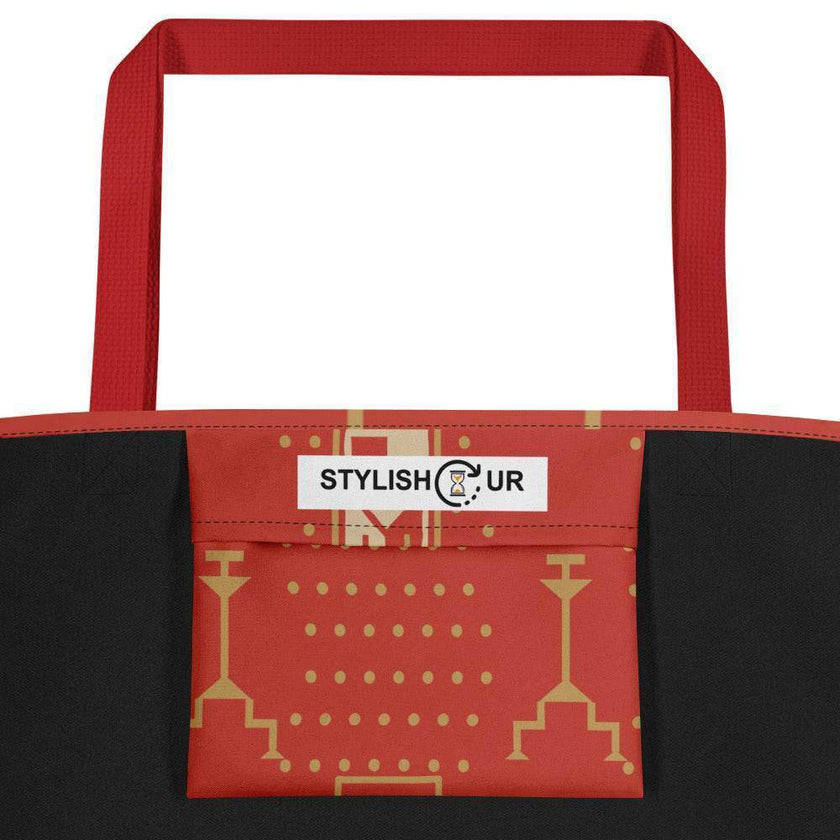 All-Over Print Large Tote Bag - STYLISHOUR