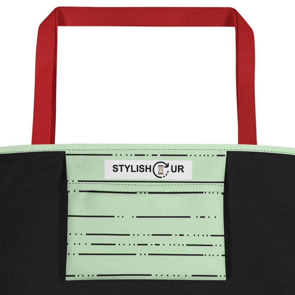 All-Over Print Large Tote Bag - STYLISHOUR
