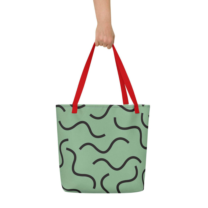 All-Over Print Large Tote Bag - STYLISHOUR