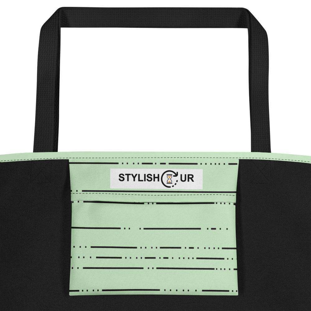 All-Over Print Large Tote Bag - STYLISHOUR