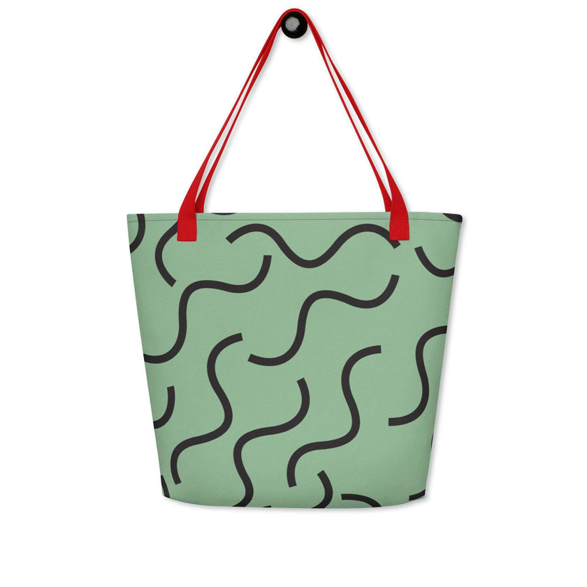All-Over Print Large Tote Bag - STYLISHOUR