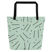 All-Over Print Large Tote Bag - STYLISHOUR