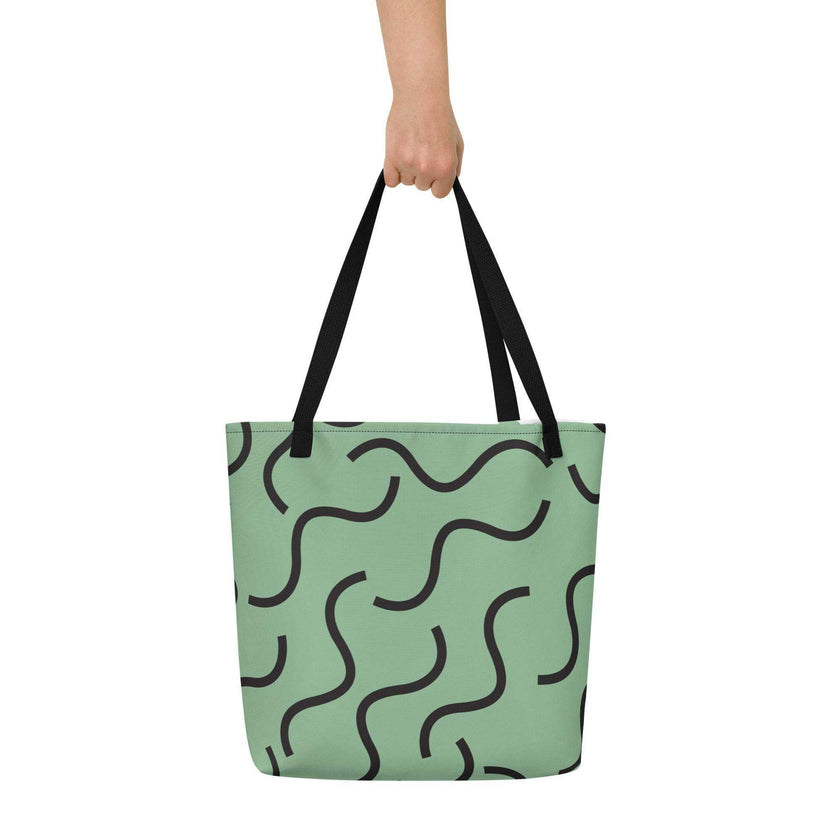 All-Over Print Large Tote Bag - STYLISHOUR