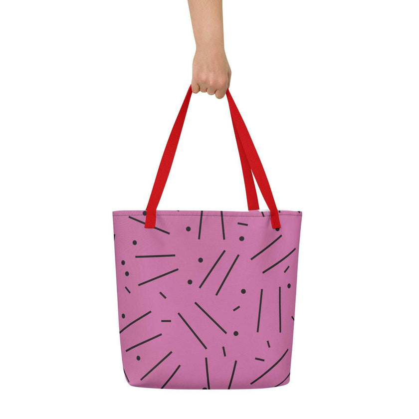 All-Over Print Large Tote Bag - STYLISHOUR