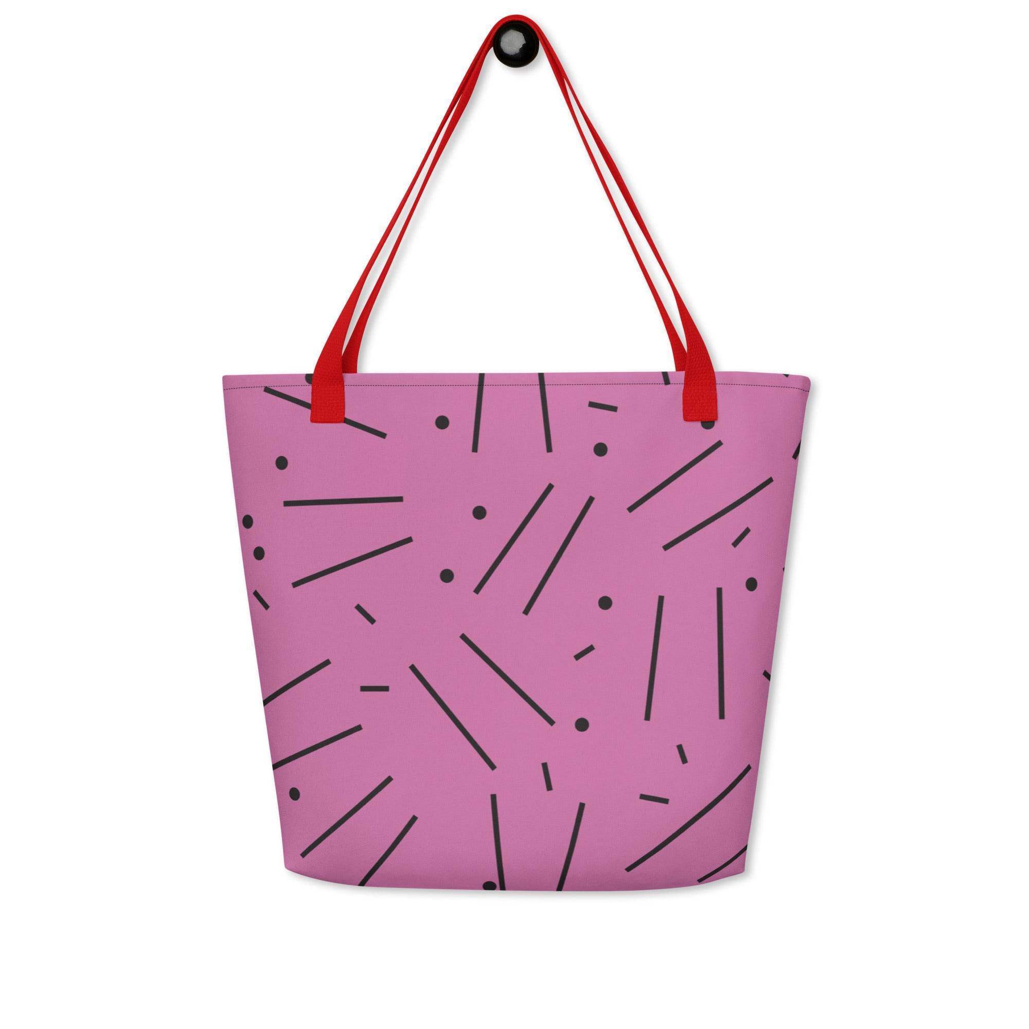 All-Over Print Large Tote Bag - STYLISHOUR