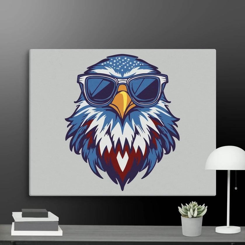 Americano Eagle Wall Art Canvas - STYLISHOUR