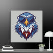 Americano Eagle Wall Art Canvas - STYLISHOUR