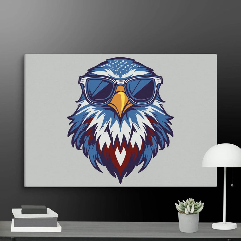 Americano Eagle Wall Art Canvas - STYLISHOUR