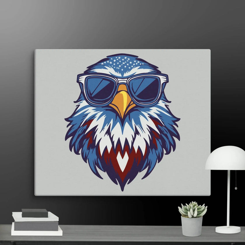 Americano Eagle Wall Art Canvas - STYLISHOUR